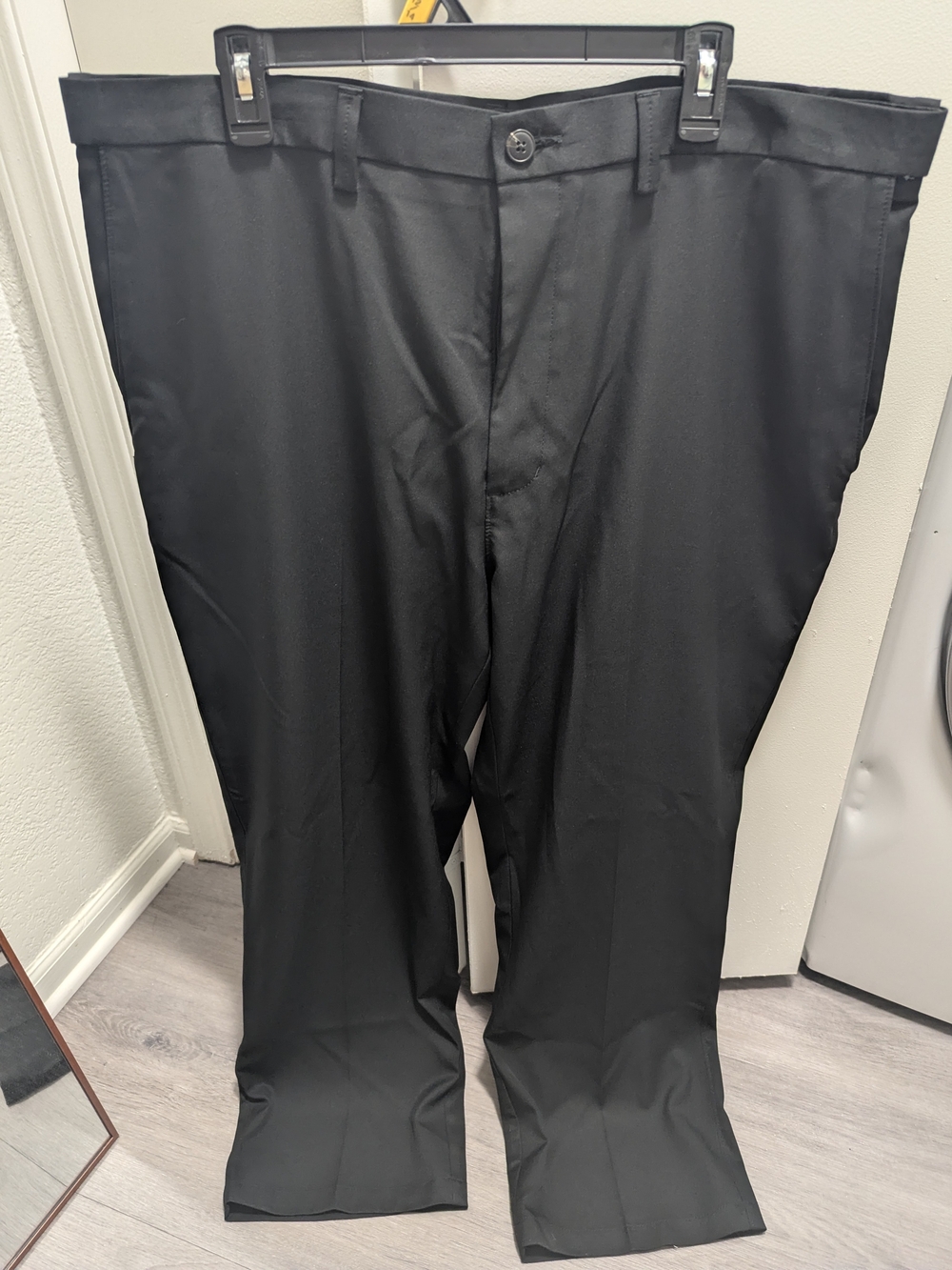 Haggar Black Men’s Dress Pants - Straight Leg